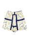 Kinder-Shorts/Bermudas Stoff Marineblau