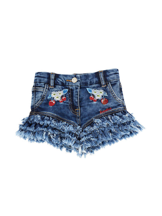 Monnalisa Kinder Shorts/Bermudas Denim Blau