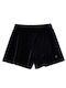 Kinder-Shorts/Bermudas Stoff Schwarz