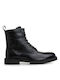 Pepe Jeans Men's Military Boots Black