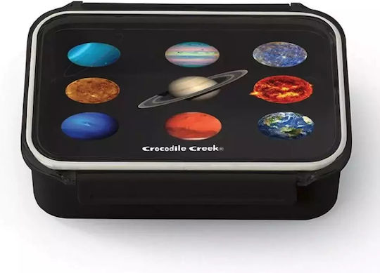 Crocodile Creek Bento Plastic Kids' Food Container Black x x 5.7cm
