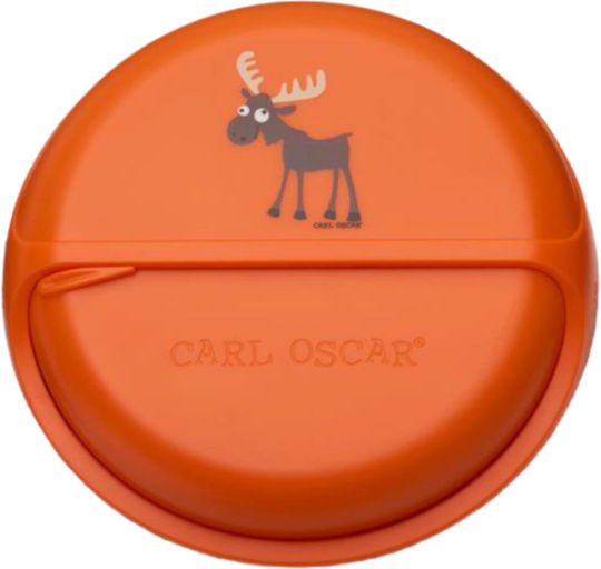 Carl Oscar Plastik Kinder Lebensmittelbehälter Orange