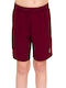 Kinder-Shorts/Bermudas Stoff Burgundisch