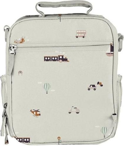 Citron Lunchbag Backpack Geantă Izotermică de Prânz de Mână pentru Școală 0.5lt Bej 21 x 10 x 22.5cm