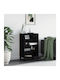 Shelf Floor Black 57x35x90cm