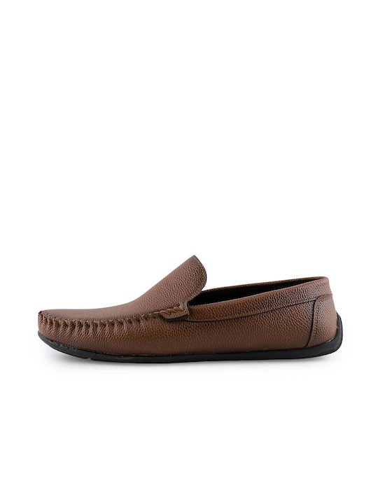 Damkal Ανδρικά Loafers σε Ταμπά Χρώμα