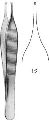 Hilbro Lavida Medicală Adson Curbat 12cm 1buc