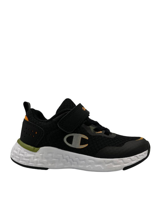 Champion Παιδικά Sneakers με Σκρατς Μαύρα