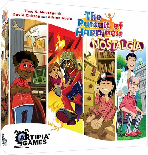 Настолна игра The Pursuit of Happinnes Nostalgia за 1-4 играчи 12+ години (EN) Artipia