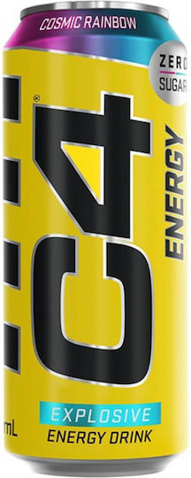 Cellucor C4 Băutură energizantă Curcubeu Cosmic cu carbonatare, fără zahăr în Cutie 500ml