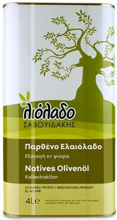 Savouidakis Extra Virgin Olive Oil 4lt