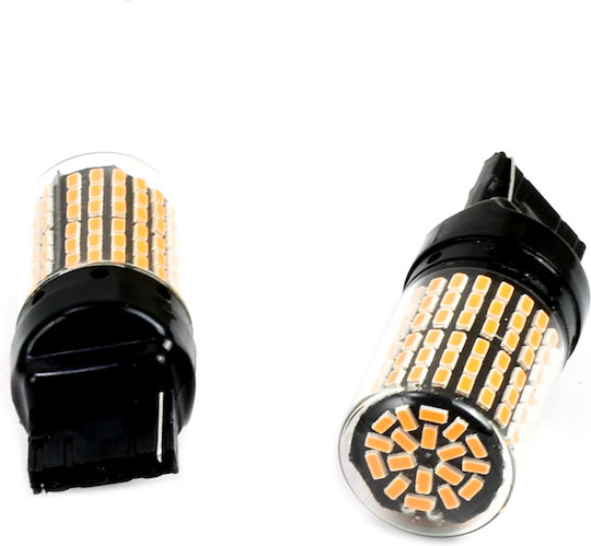 Lamps Car & Motorcycle Set Canbus LED Yellow 12V 2pcs