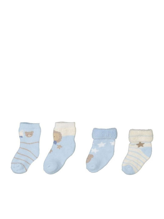 Mayoral Kids' Socks Light Blue 4 Pairs