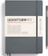 Leuchtturm1917 Carnet 125 Foi A5 Cu dungi Gri