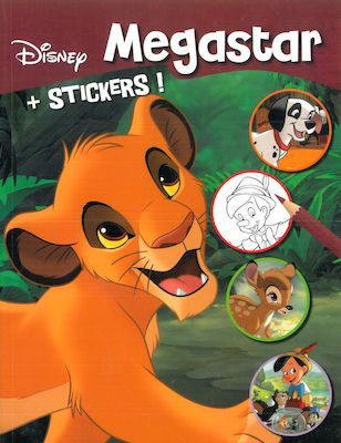 Disney Megastar Simba +stickers!