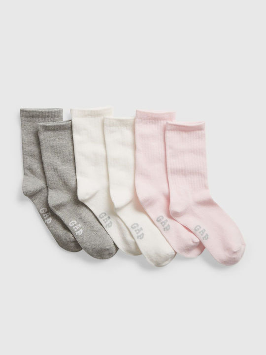 GAP Girls 3 Pack Knee-High Socks Pink