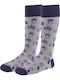 Cerda Kindersocken Kniehohe Disney Villains Grau