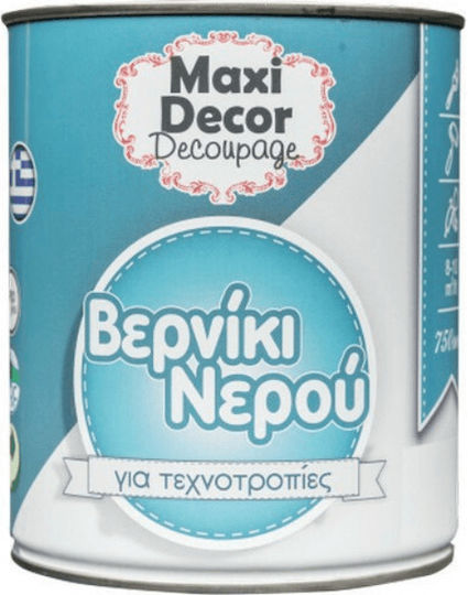 Maxi Decor Γυαλιστερό Βερνίκι Decoupage Διάφανο 750gr