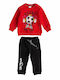 Sprint Kids Sweatpants Set Red 2pcs