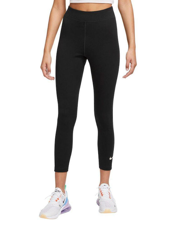 Nike Women's Cropped Legging High Waisted Black