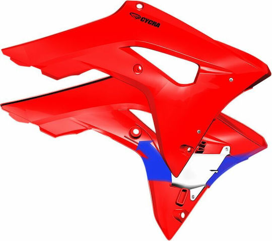 Cycra Motorrad-Kühlerschutz Honda CRF 450 Rot