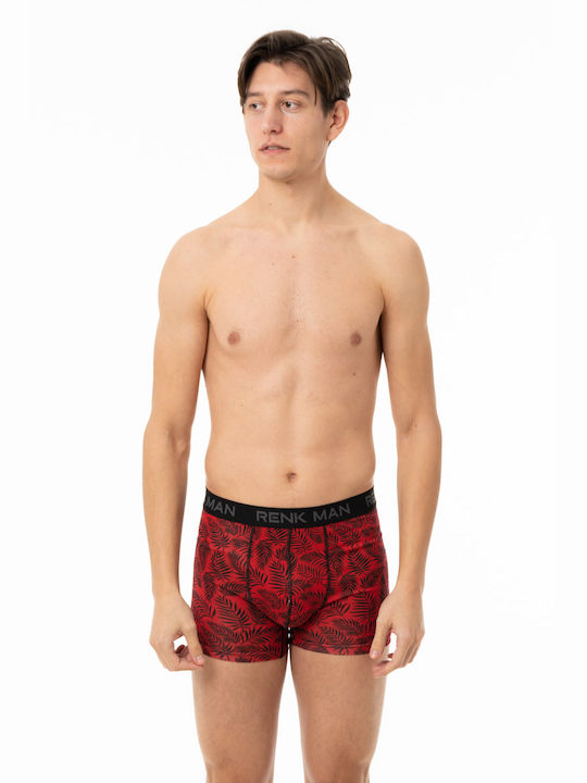 BOXER MEN'S BOXERS WITH EXTERNAL RUBBER BAND