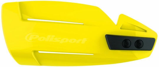 Polisport Protecții mânere motocicletă în culoarea Galben