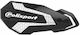 Polisport Motorcycle Protective Hand Guards MX Flow in Black Colour