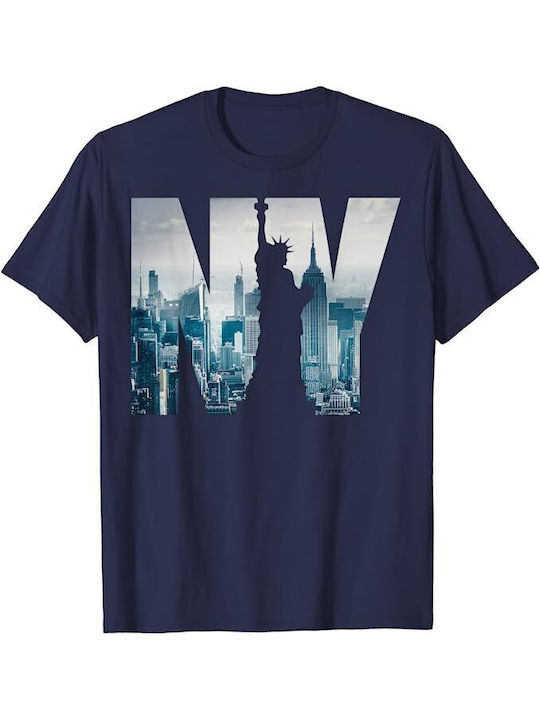 Pegasus T-shirt Navy Blue