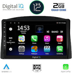 Digital IQ Car-Audiosystem für Jeep Großer Cherokee / Cherokee (Bluetooth/USB/AUX/WiFi/GPS/Apple-Carplay) mit Touchscreen 10.1"