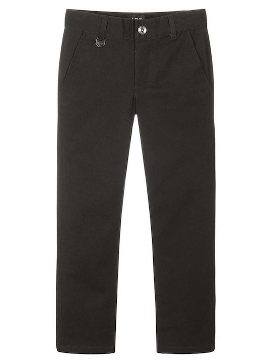 iDO Boys Fabric Trouser Black 4