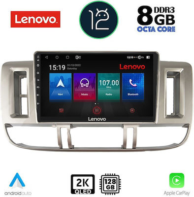 Lenovo Sistem Audio Auto pentru Nissan X-Trail 2000-2004 (Bluetooth/USB/AUX/WiFi/GPS/Apple-Carplay) cu Ecran Tactil 9"