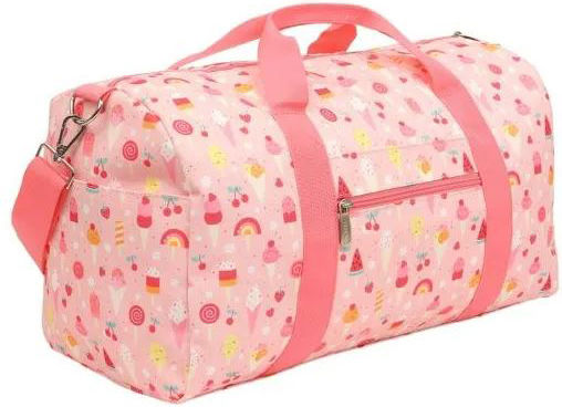 A Little Lovely Company Weekend Bag Sack Voyage 26lt Ice Creams Fabric L46xW22.5xH25cm