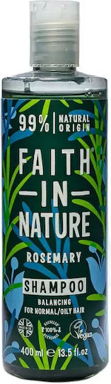 Faith in Nature Rosemary Shampoos against Dandruff for Normal Hair 400ml