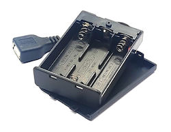 Haitronic HS4606 Μπαταριοθήκη με 3 Υποδοχές AA