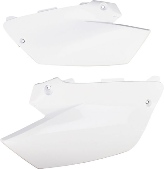 UFO Motorcycle Side Plastic for Yamaha YZ 125 White 1pcs