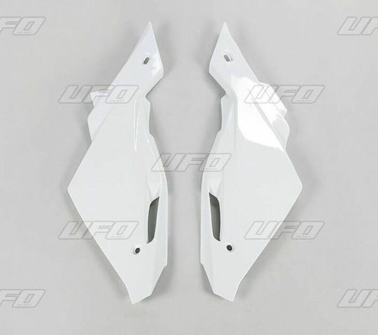 UFO Plastic Lateral Motocicletă pentru Husqvarna WR 125 Alb 1buc