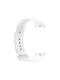 Sonique Color Armband Silikon mit Pin Weiß (Xiaomi Mi Band 8 / Mi Band 9)