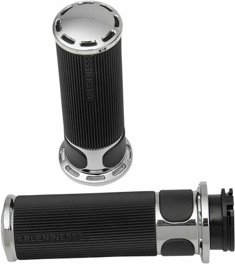 Arlen Ness Motorradlenkergriffe in Schwarz Farbe