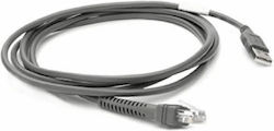 Zebra CBA-U21-S07ZBR USB 2.0 USB-A Masculin La RJ45 2.1m