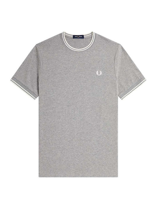Fred Perry Men's Short Sleeve T-shirt Gray