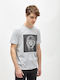 HoodLoom Men's Short Sleeve T-shirt Gray