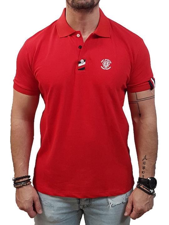 Mrt Martini Herren Kurzarmshirt Polo Rot