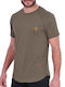 T-shirt Χακί