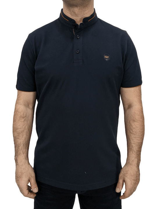Side Effect Herren T-Shirt Kurzarm Marineblau