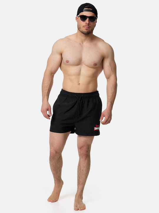 Lonsdale Kilstay Herren-Bademode Kurze Hosen Schwarz