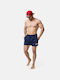 Kilstay Men's Swimwear Shorts Navy Blue with Prints