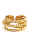 George Art Jewels Femeie Inel din Argint Placat cu aur