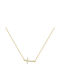 Katsigiannis Gold Kreuz 9K mit Kette