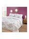 Lino Home Duvet Cover Set Cotton Single with Pillowcase 160x240 ALISO White
